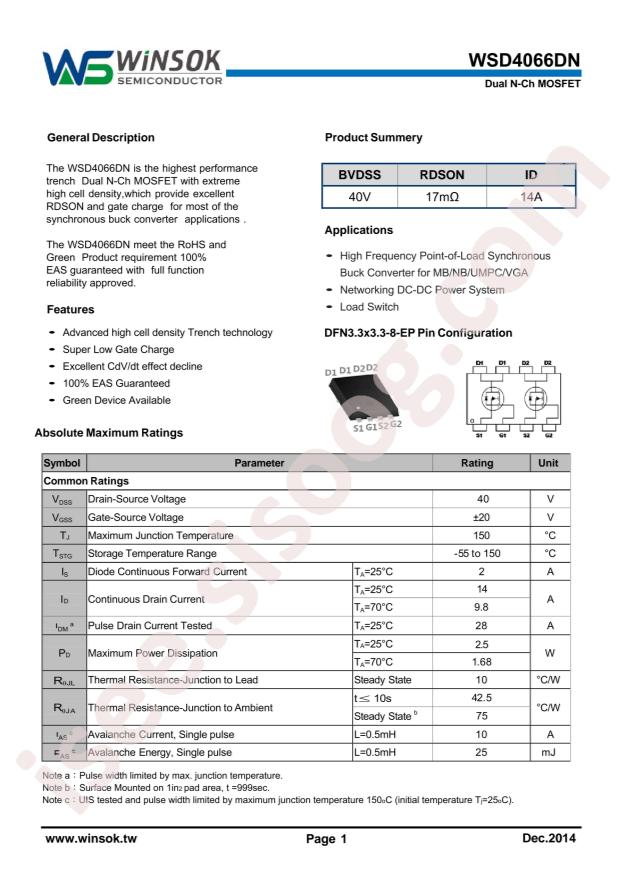 WSD4066DN