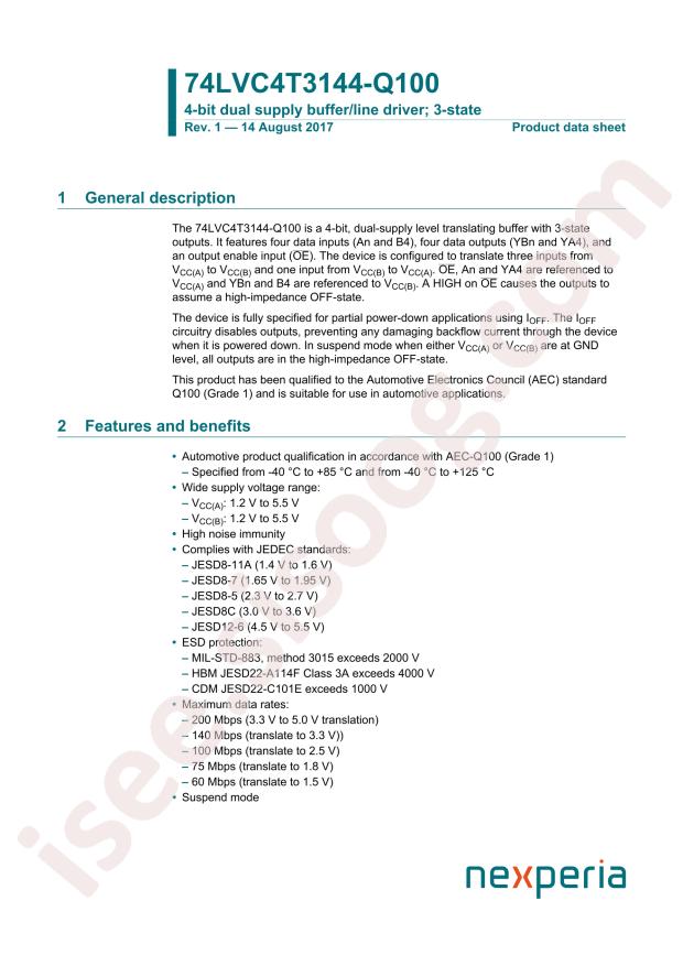 74LVC4T3144PW-Q10J
