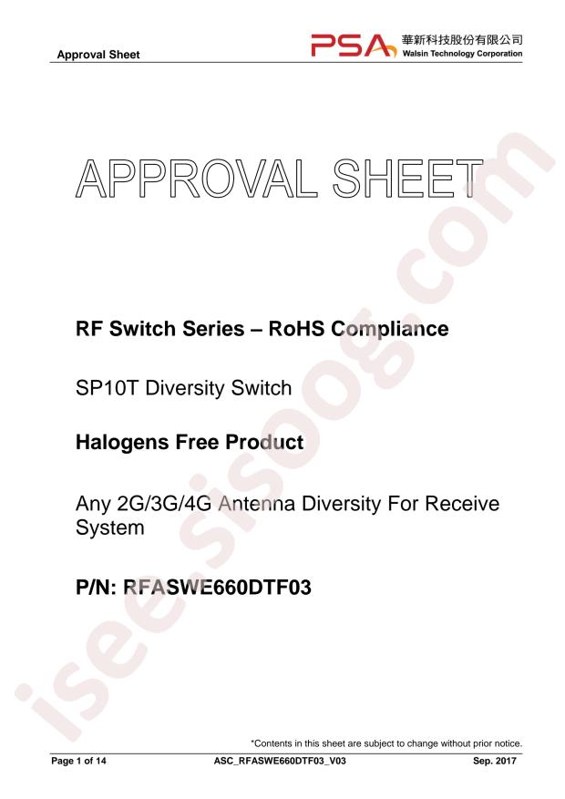 RFASWE660DTF03