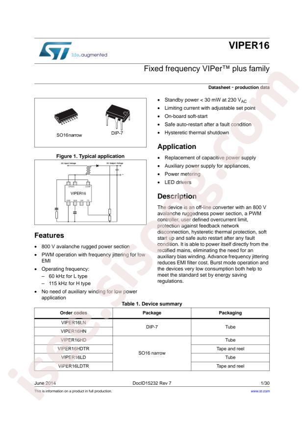 VIPER16HDTR