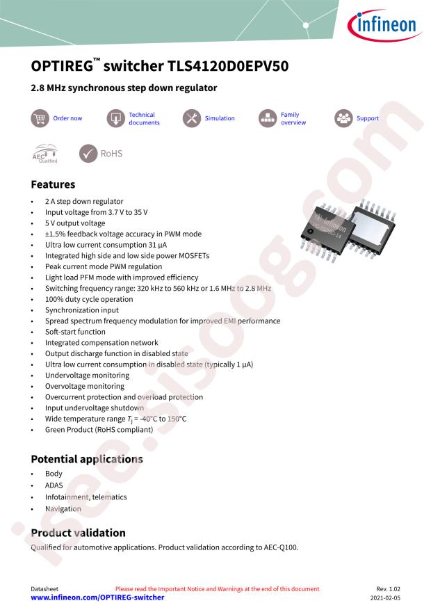 TLS4120D0EPV50XUMA1