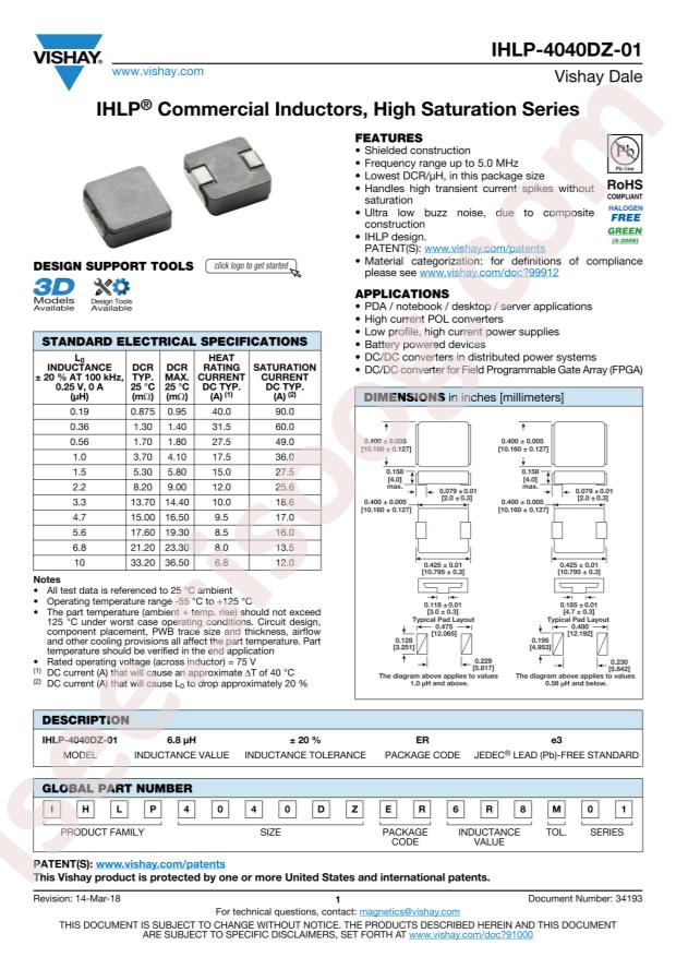 IHLP4040DZER2R2M01