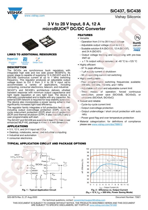 SIC437CED-T1-GE3