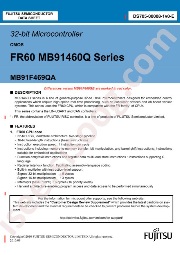 MB91F469QAHPB-GSK6E1