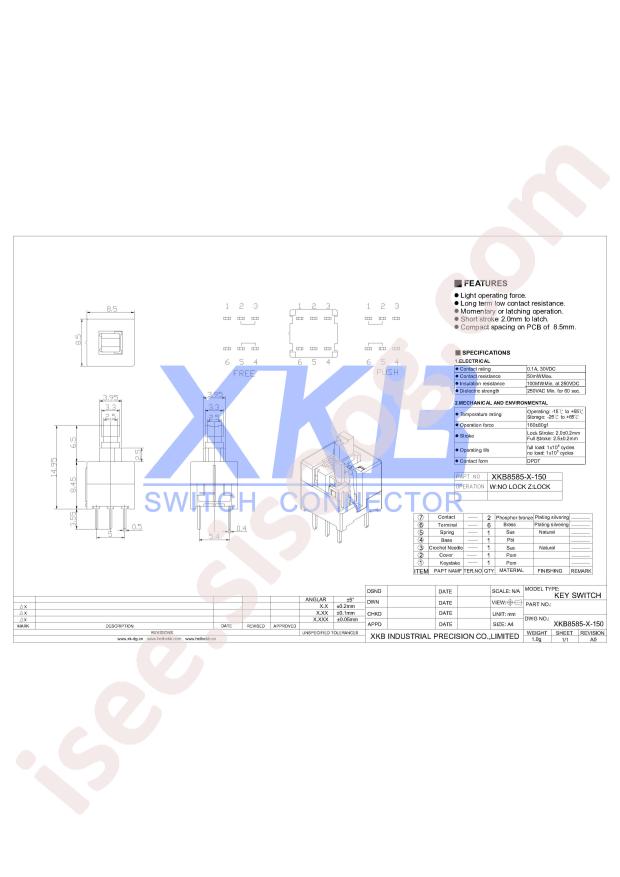 XKB8585-Z-150