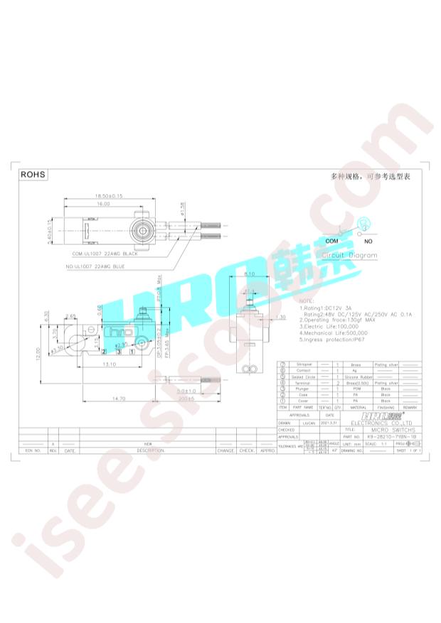 K9-2821D-7YBN-1B