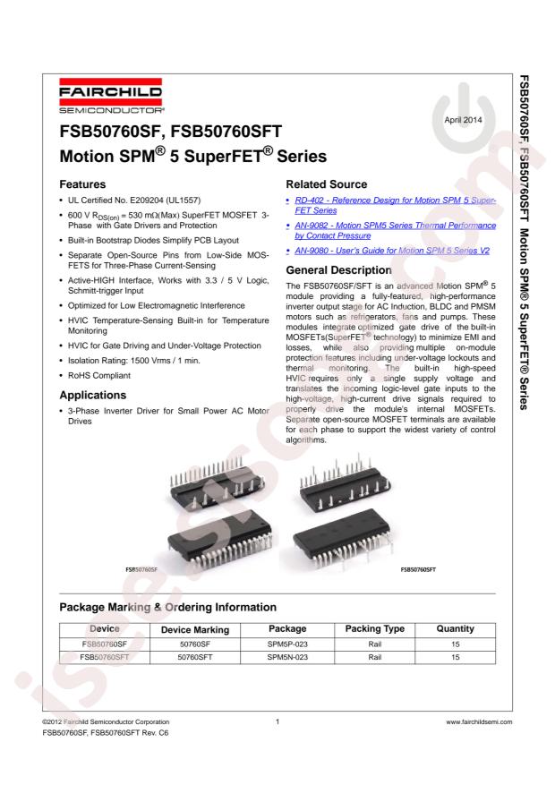 FSB50760SF