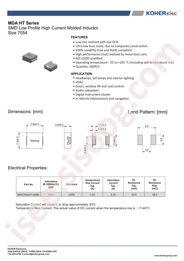 MDA7054HT-100M