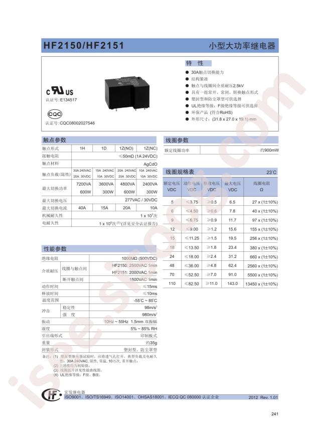 HF2150-1A-12DE