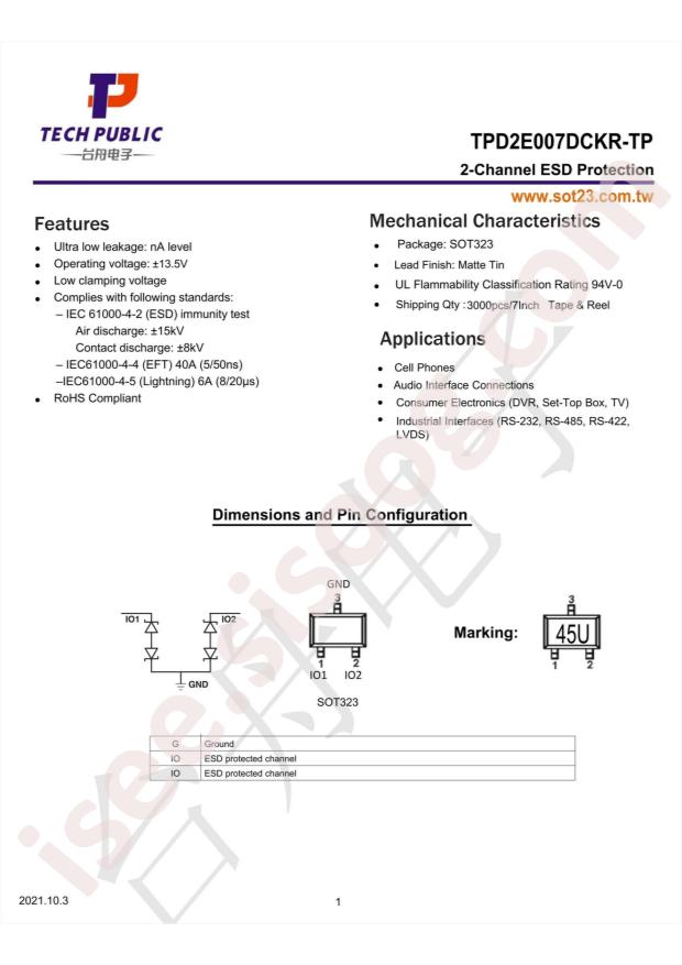 TPD2E007DCKR-TP