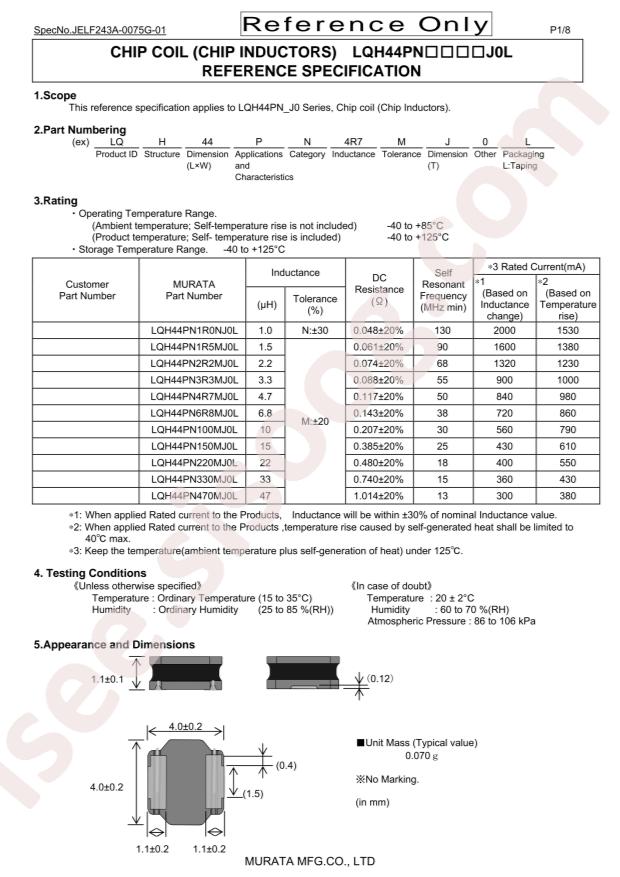 LQH44PN100MJ0L