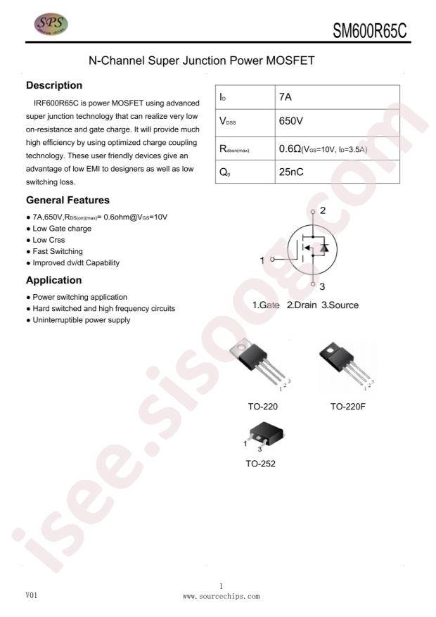 SM600R65CT2TL