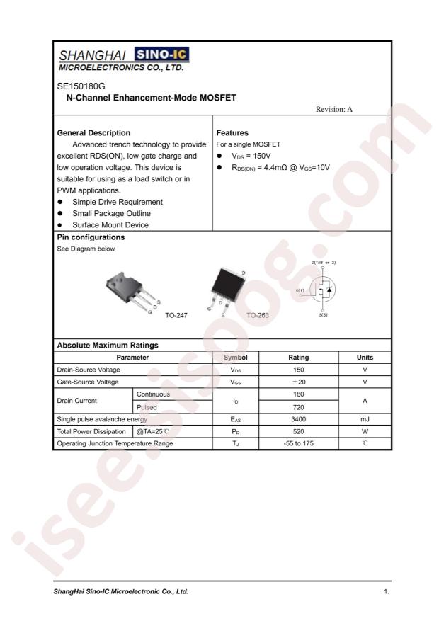 SE150180G