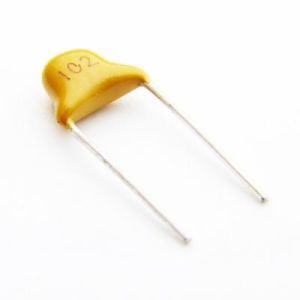 خازن سرامیکی مولتی لایر 1nF ولتاژ 50V