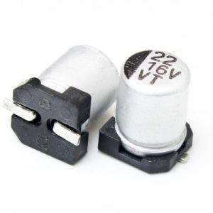 خازن SMD الکترولیتی 22µF ولتاژ 16V سایز 5x4mm