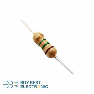 RESISTOR 1.5MOHMS 1/4W