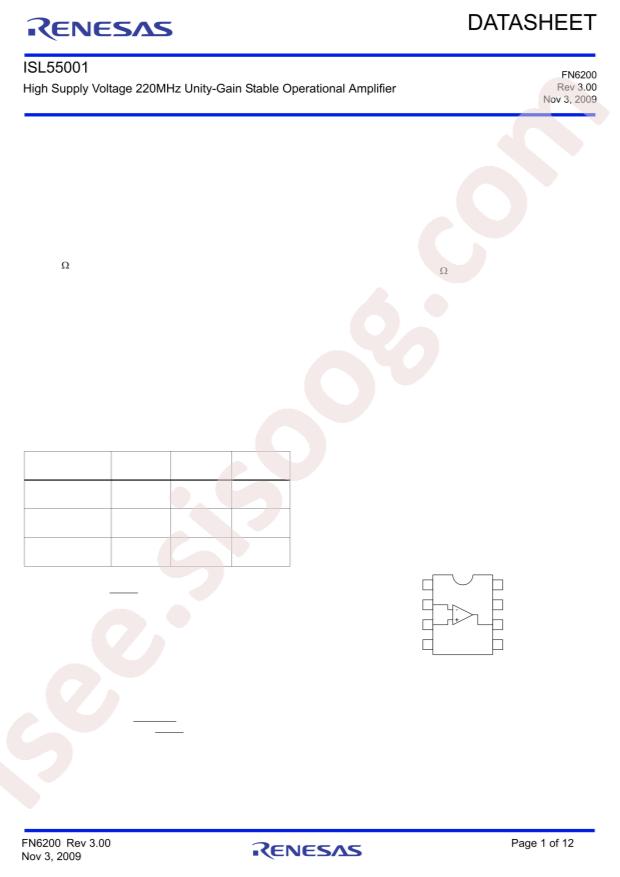 ISL55001IBZ-T7