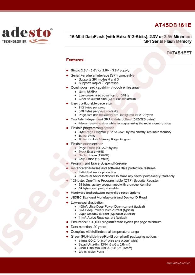 AT45DB161E-SHD-T