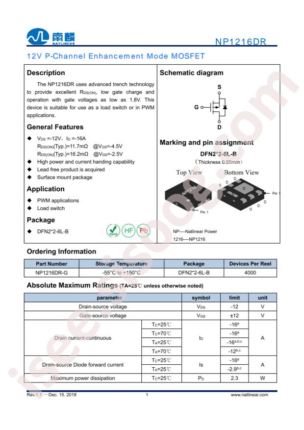 NP1216DR