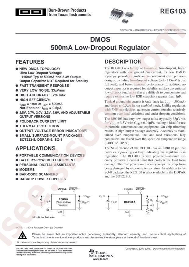 REG103UA-A