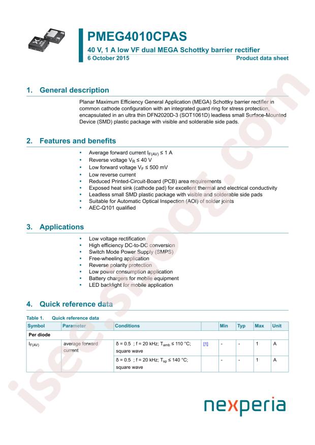 PMEG4010CPASX