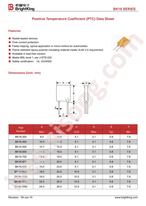 BK16-400-SZ