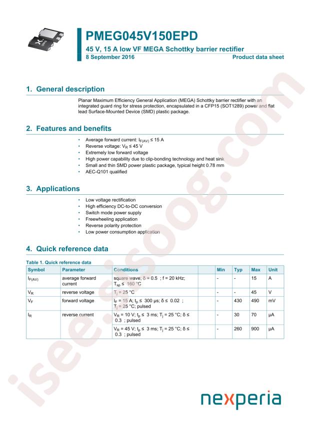 PMEG045V150EPDZ
