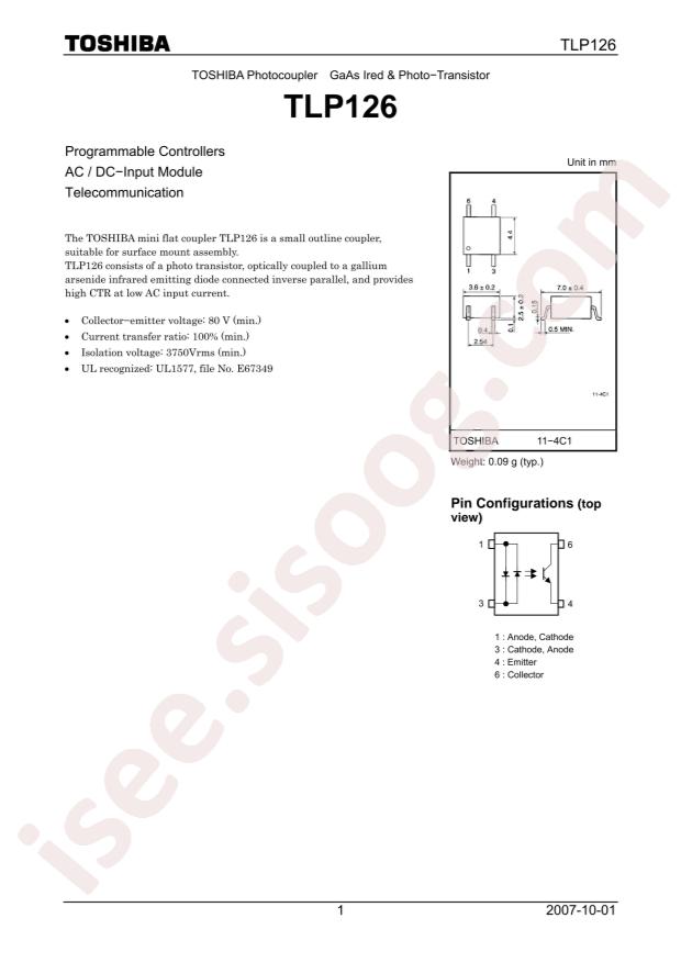 TLP126(TPL,F)