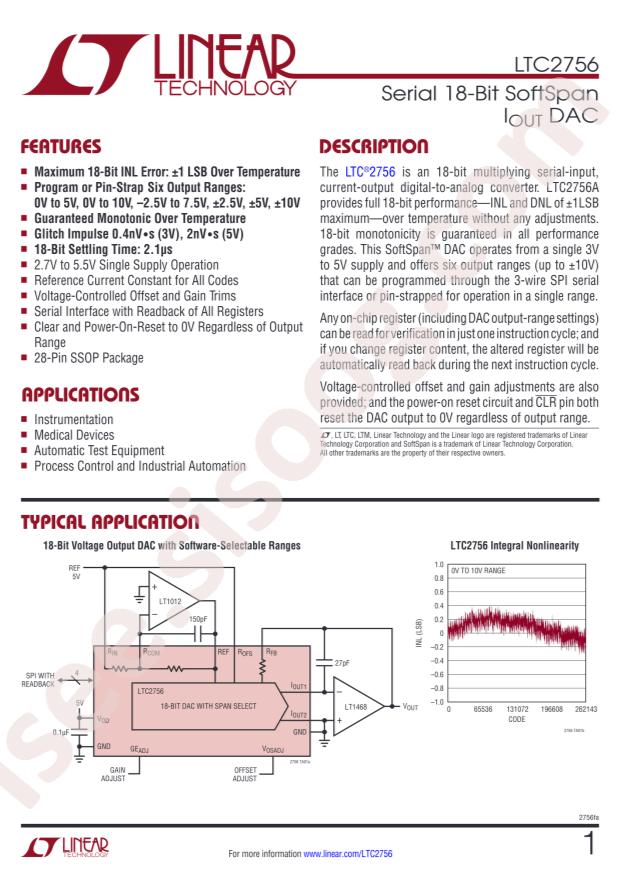 LTC2756BCG#PBF
