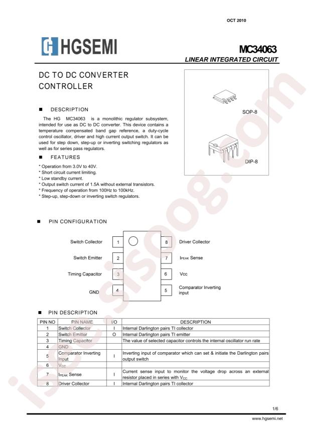 MC34063M/TR