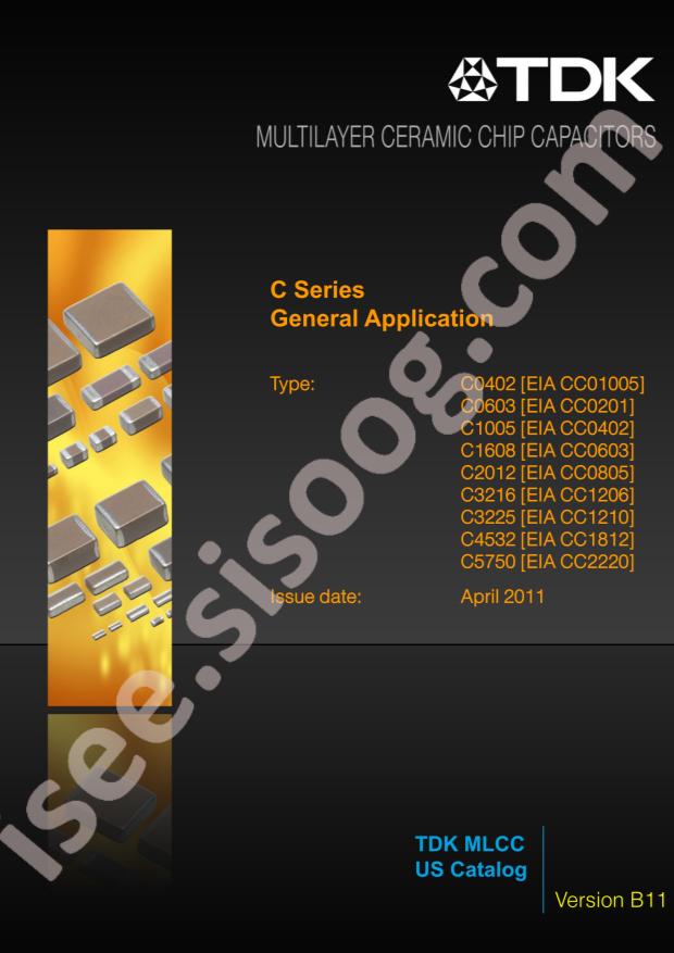 TDK C1608C0G1H010B