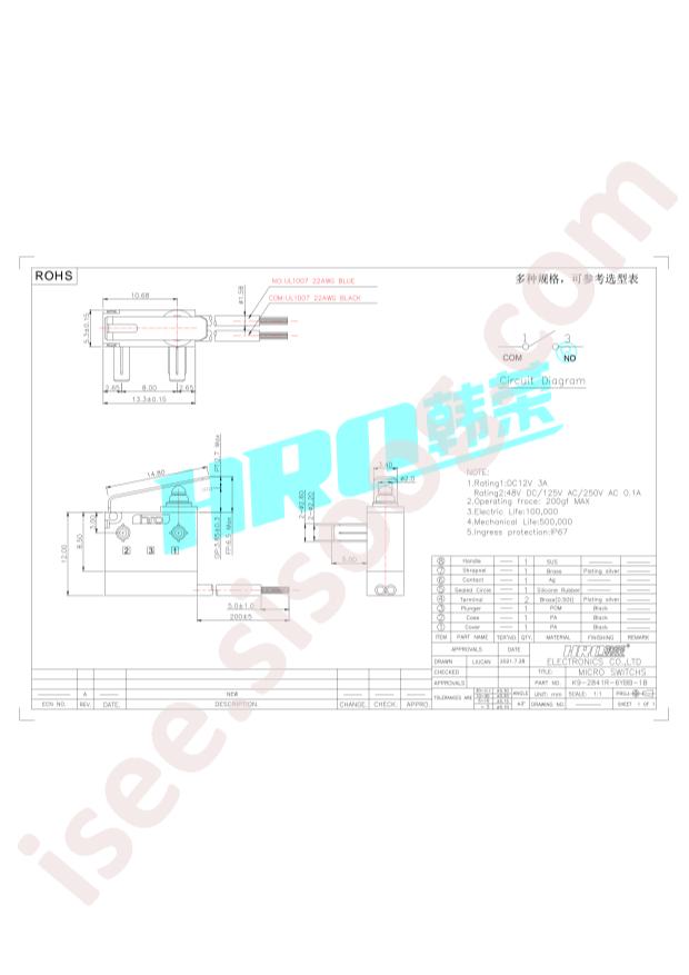 K9-2841R-6YBB-1B