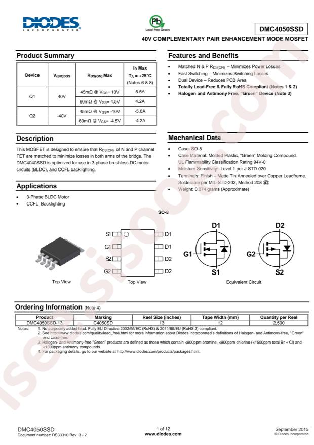 DMC4050SSD-13