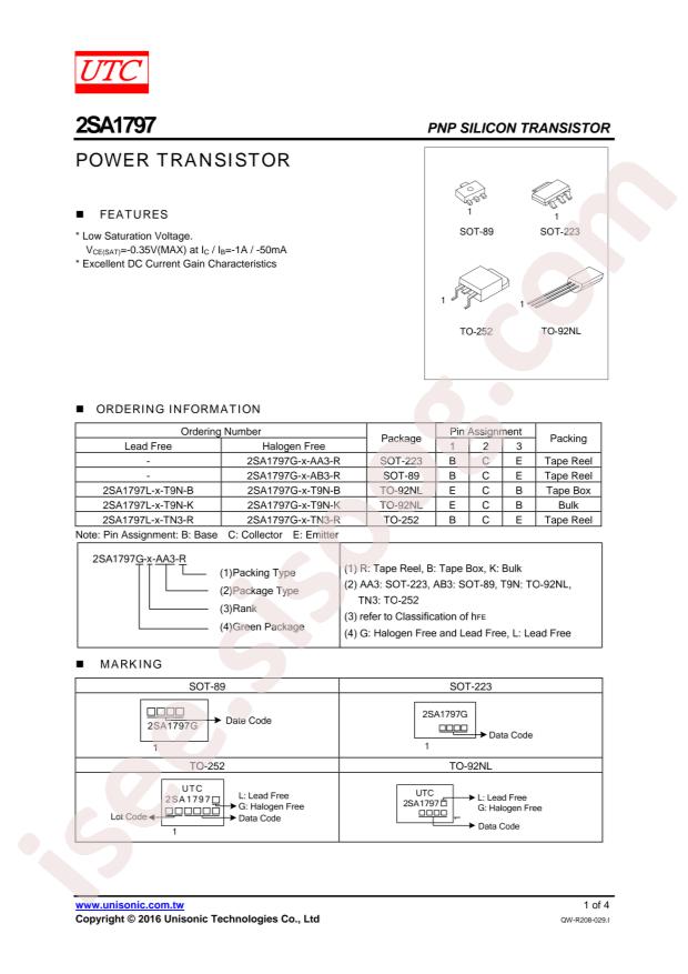 2SA1797G-B-AB3-R