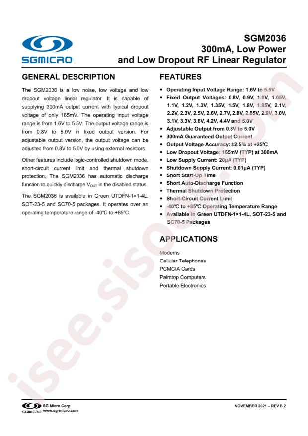 SGM2036-1.8YN5G/TR