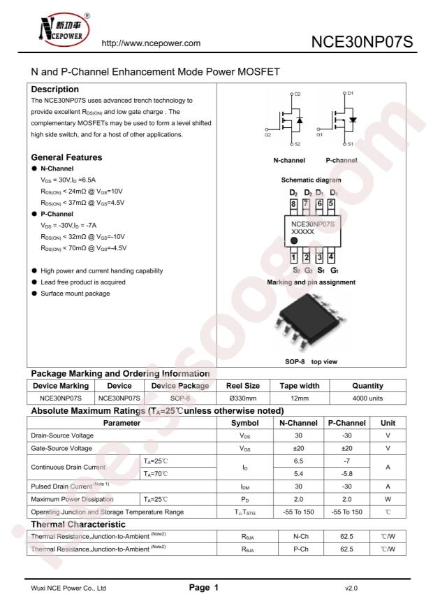 NCE30NP07S