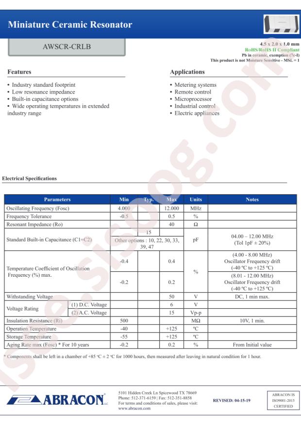 AWSCR-5.00CRLB-C15-T3