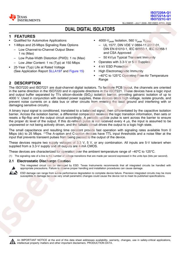 ISO7220AQDRQ1