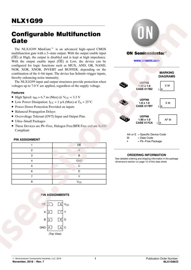 NLX1G99DMUTCG