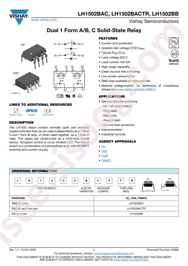 LH1502BAC