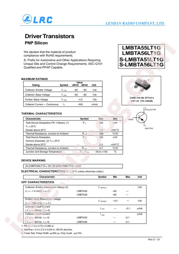 LMBTA55LT1G