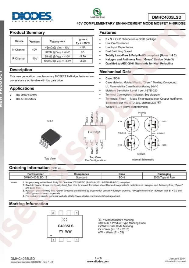 DMHC4035LSD-13