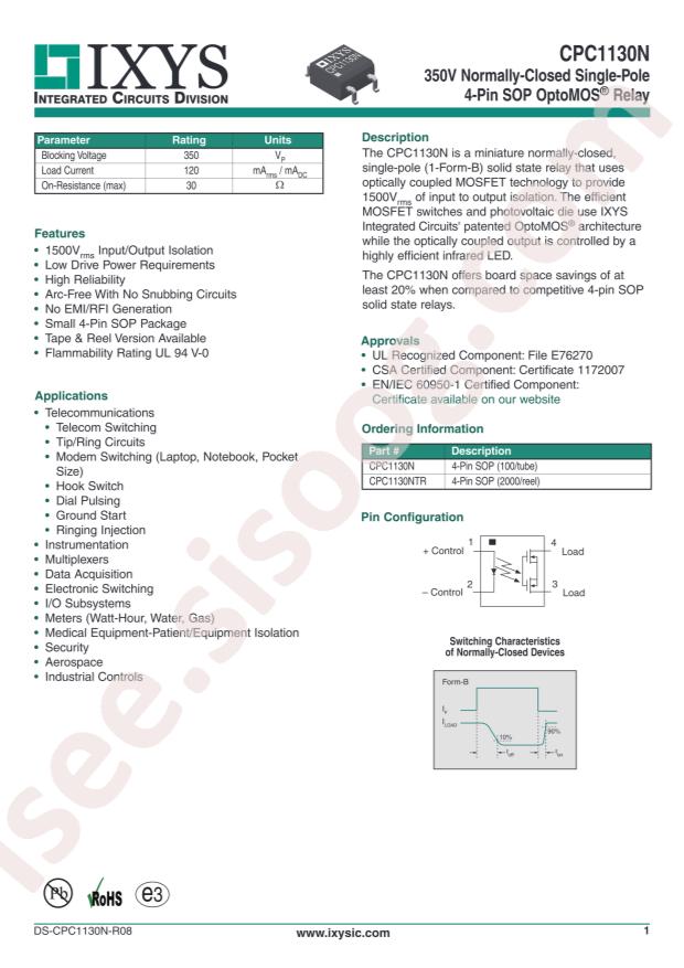 CPC1130NTR