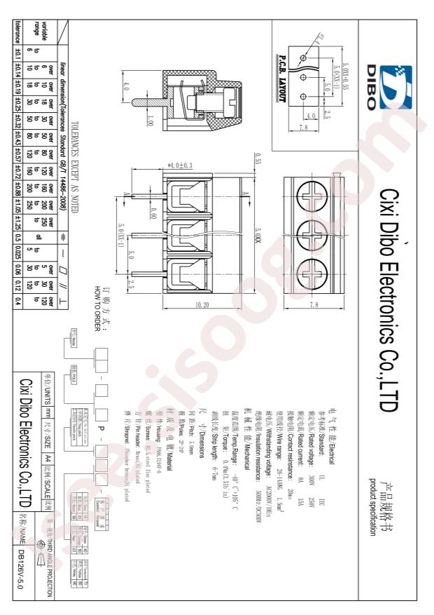 DB126V-5.0-3P-GN