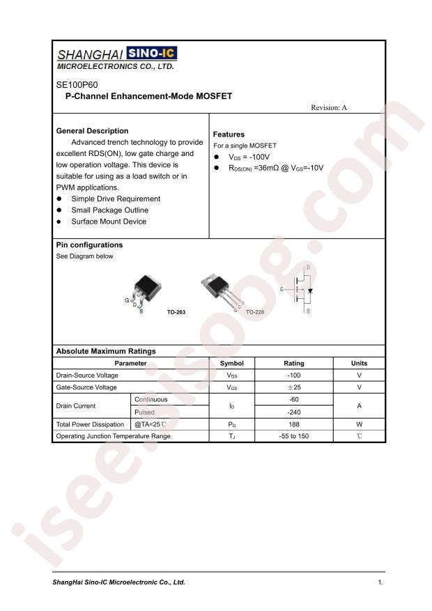 SE100P60A