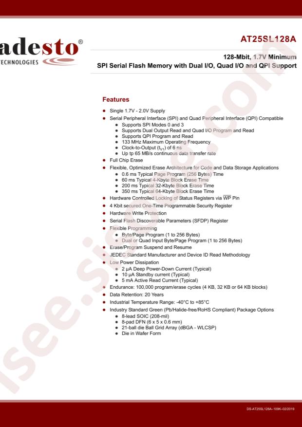 AT25SL128A-MHE-T