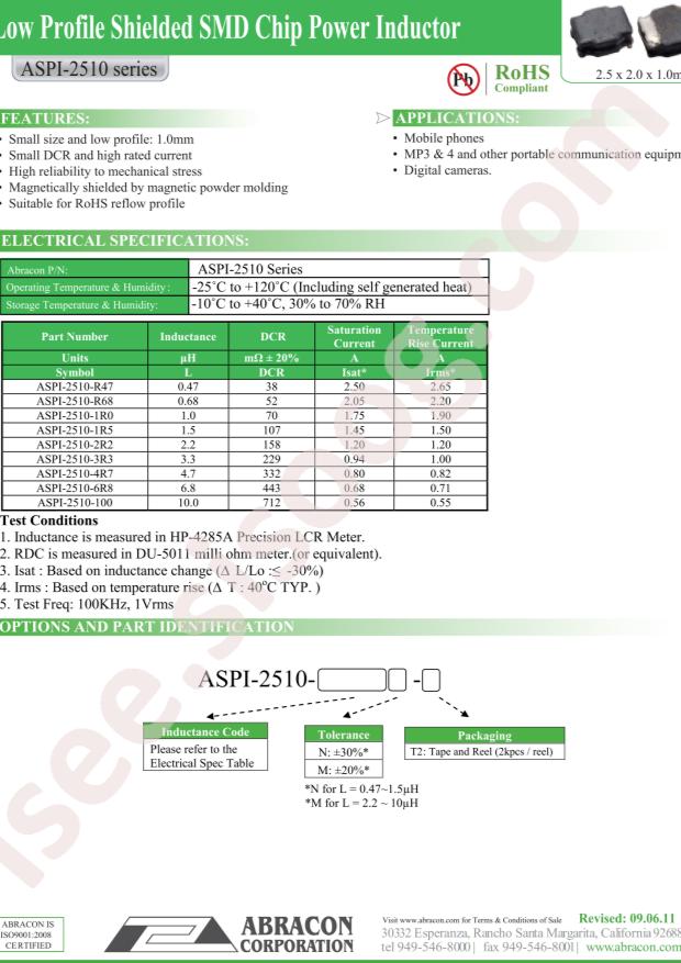 ASPI-2510-6R8M-T2