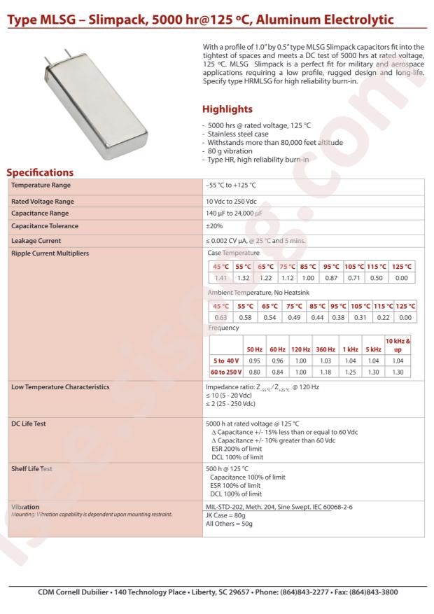 MLSG141M250JK0C