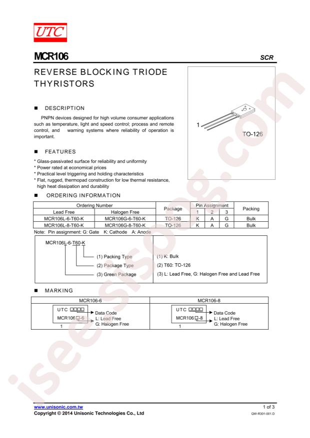 MCR106L-8-T60-k