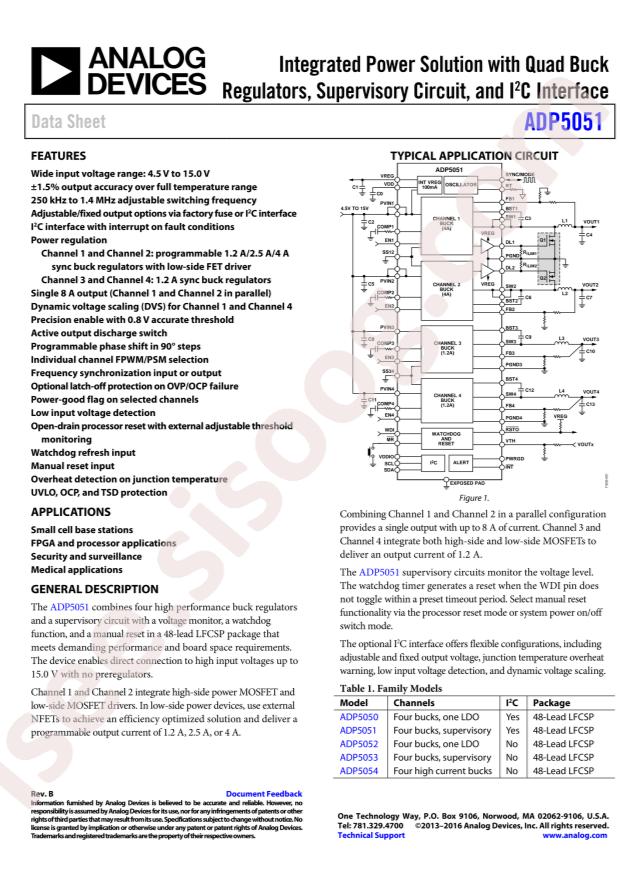 ADP5051ACPZ-R7